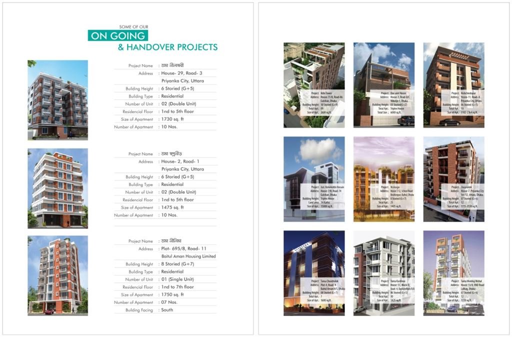 TAMA PROSHANTI CORNER PLOT, FLAT FOR SALE @ 1425 SFT