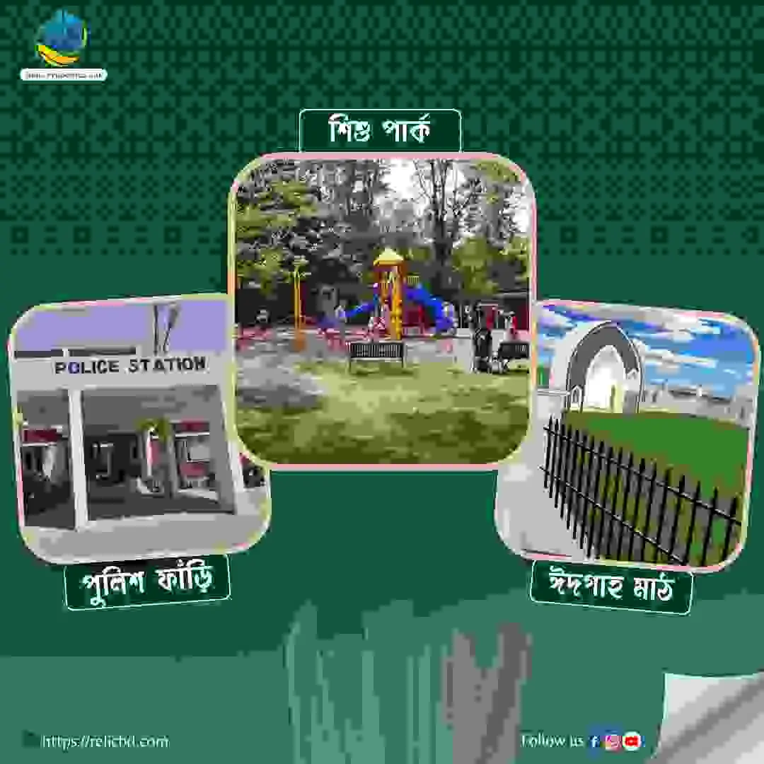 রেলিক সিটিতে আবাসিক ৩ কাঠা প্লট বিক্রি