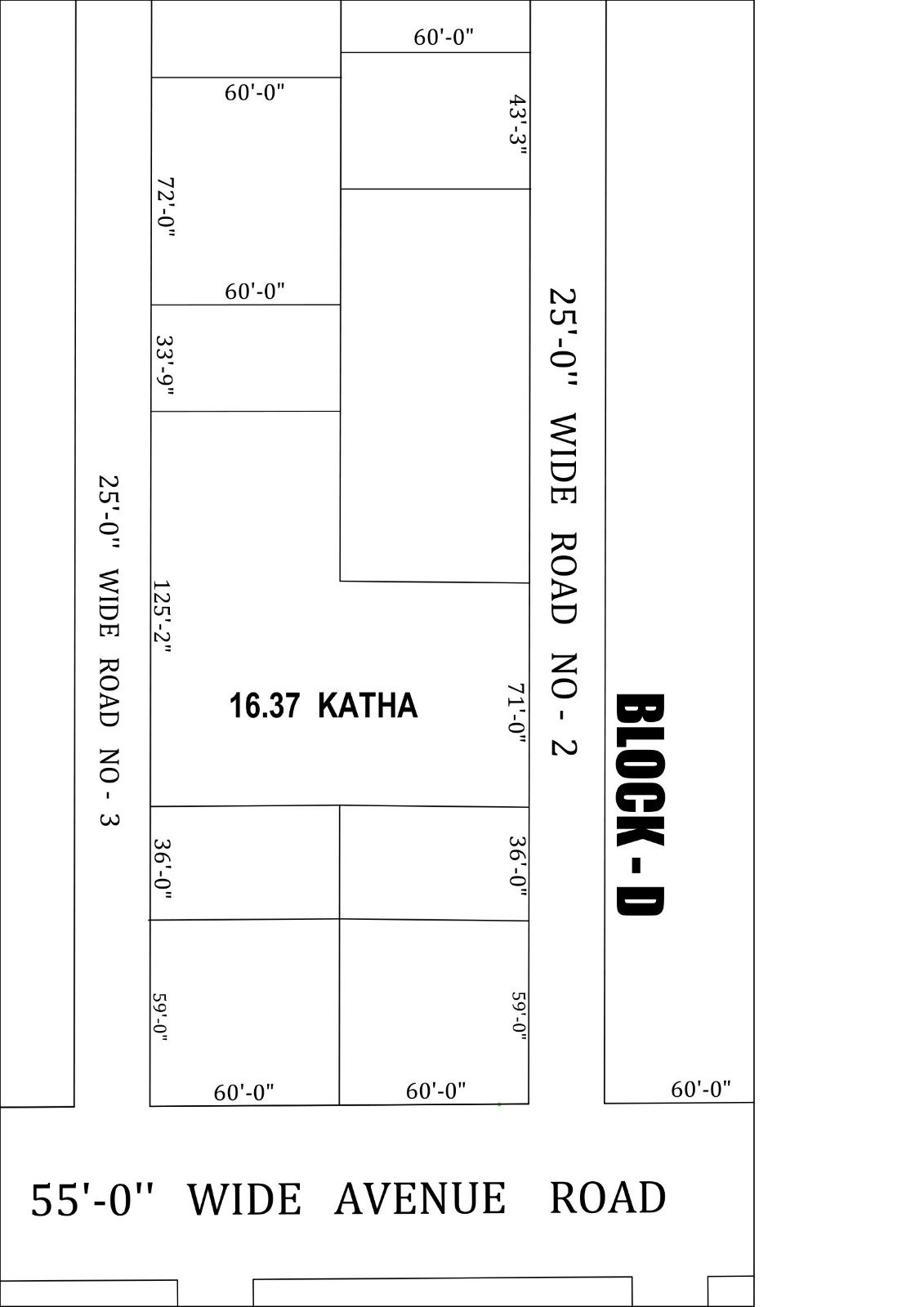 উত্তর ও দক্ষিণ মুখি @ বাড়ি করার উপযোগী রেডি প্লট বিক্রি ১৬.৩৭ কাঠা