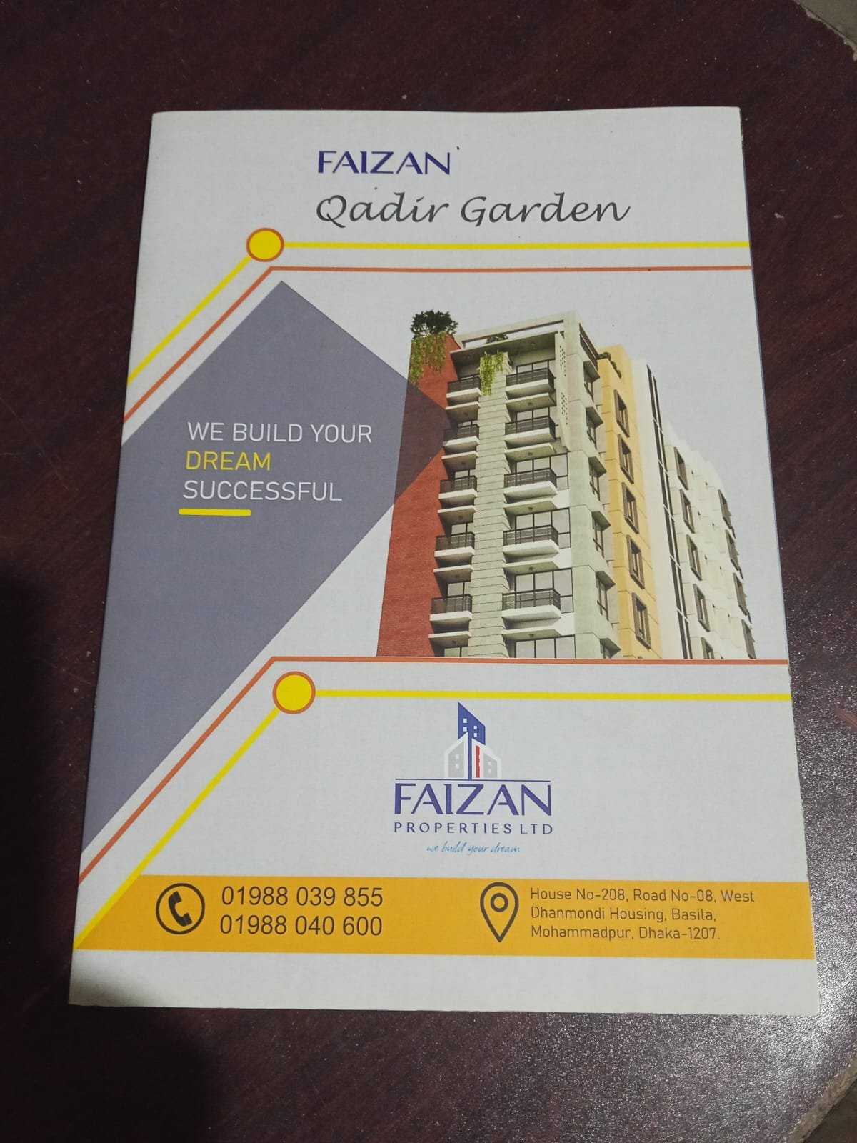 READY FLAT FOR SALE @ 1010 SFT WEST DHANMONDI R/A.