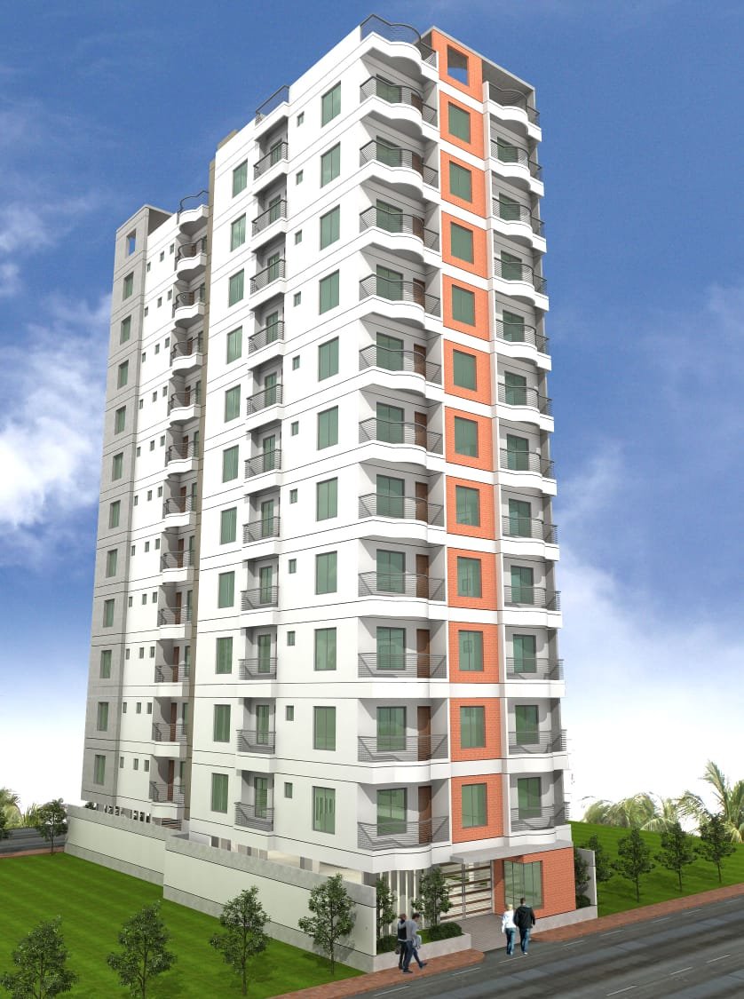 দক্ষিণমুখী লেক ভিউ @ 2000 বর্গফুট ফ্ল্যাট বিক্রি 40 ফুট এভিনিউ রোড