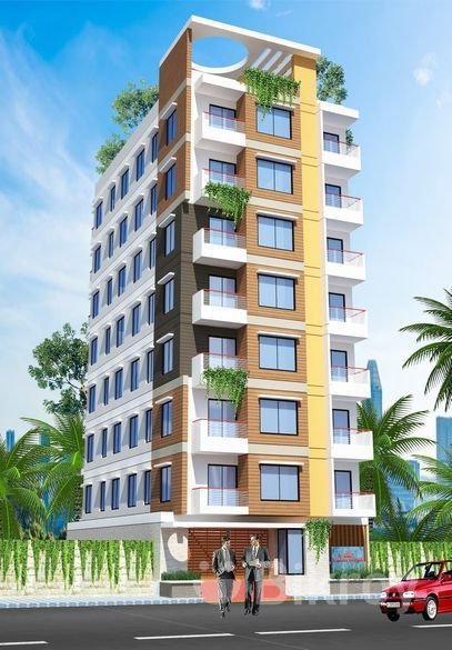 NEW READY FLAT SALE @ 1080 SFT BOSILA FUTURE TOWN,